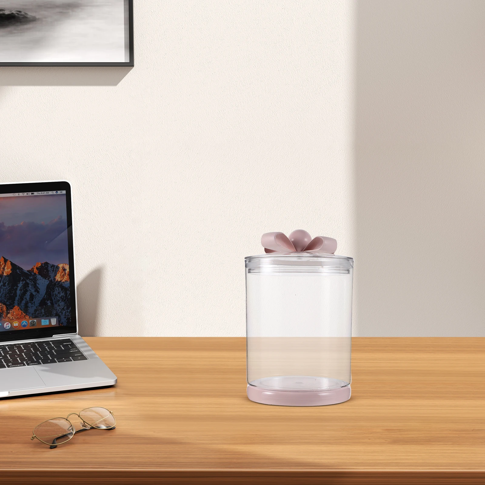 

Clear Airtight Food Storage Containers Reusable Plastic Jars Kitchen Pantry Organizer for Sugar Tea Cookies Candy