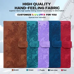 Embossing Magnetic Flip Leather Cover Wallet Case For Xiaomi Poco C75 C65 C31 X6 X5 M2 M3 M6 Pro 4G/5G