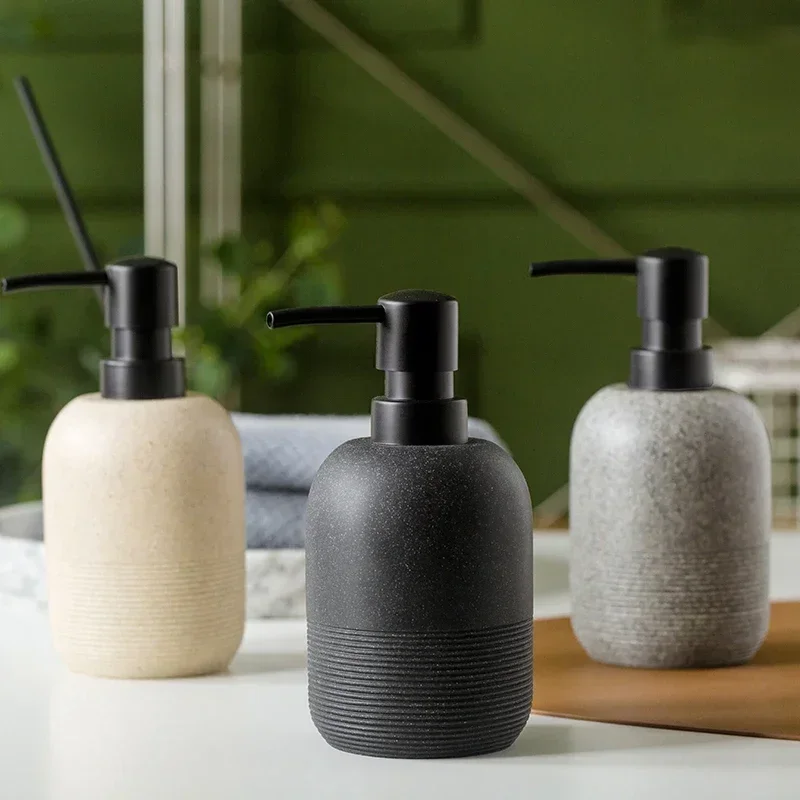 Modern Style Resin Soap Dispenser Wristband Hand Dispenser Travel Portable Soap Liquid Bottle Home Bathroom Accessories