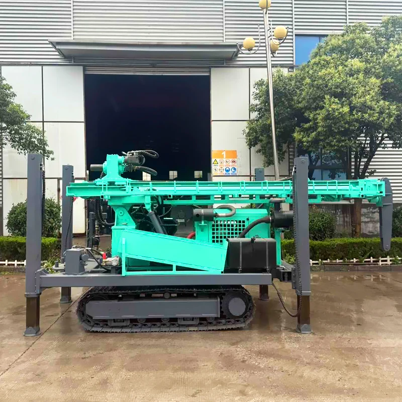 Profondità di perforazione della macchina per pozzi da trapano pneumatica personalizzata da 350 m a 600 m Impianto di perforazione per pozzi agricoli per macchina per pozzi d'acqua