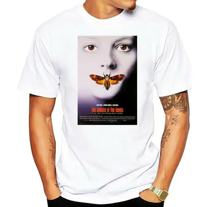 The Silence Of The Lambs T Shirt 2022 Short Sleeve Cotton T Shirts Man Clothing