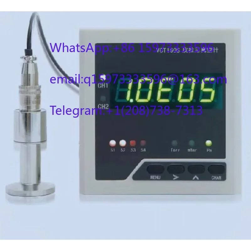 VCT160 PVG52 Split Type Pirani Vacuum Gauge for Vacuum System