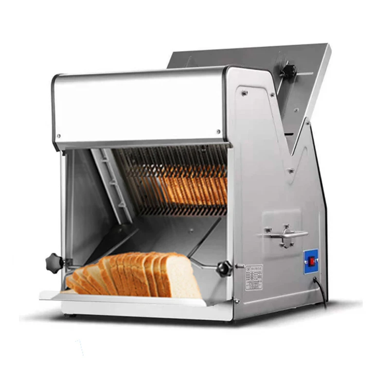 Hard Diy Crust Electric Homemade Bamboo Baguette Toast Bread Slicer Machine For Home Bread Cutter Bakery 20mm 10mm