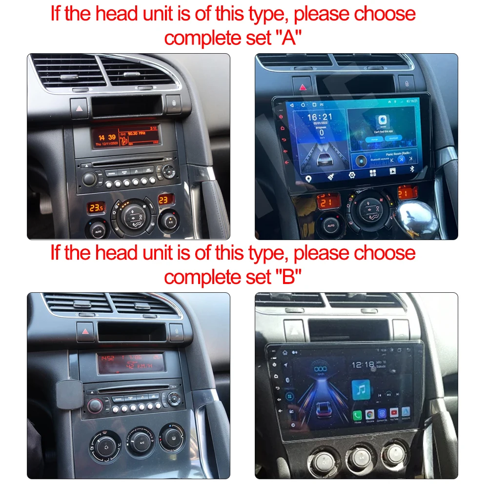 Android 15 For Peugeot 3008 5008 AT MT 2009 2012 -2016 Bluetooth Multimedia Car Radio Video Player Navigation wireless GPS WIFI