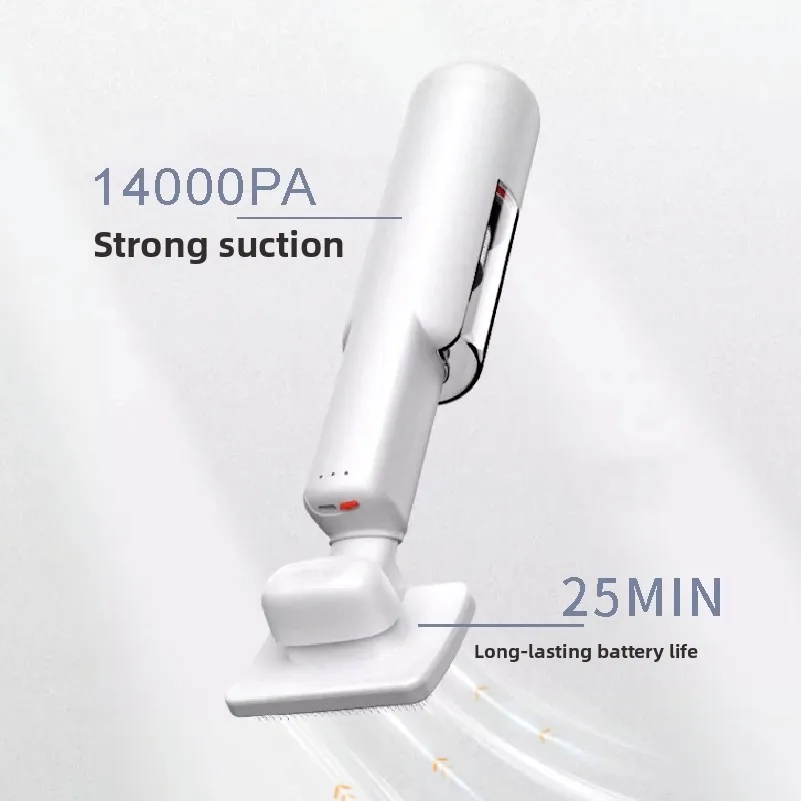 Pet care hair suction device cat dog vacuum cleaner all-in-one machine hair trimmer hair suction comb electric push shearing view 5