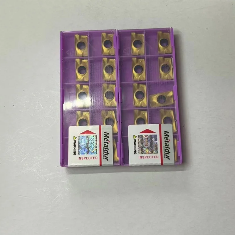 APMT1135PDER-M02 AHC120/APMT1604PDER-M02 AHC120 твердосплавные вставки для фрезерных токарных лезвий с ЧПУ, 10 шт.