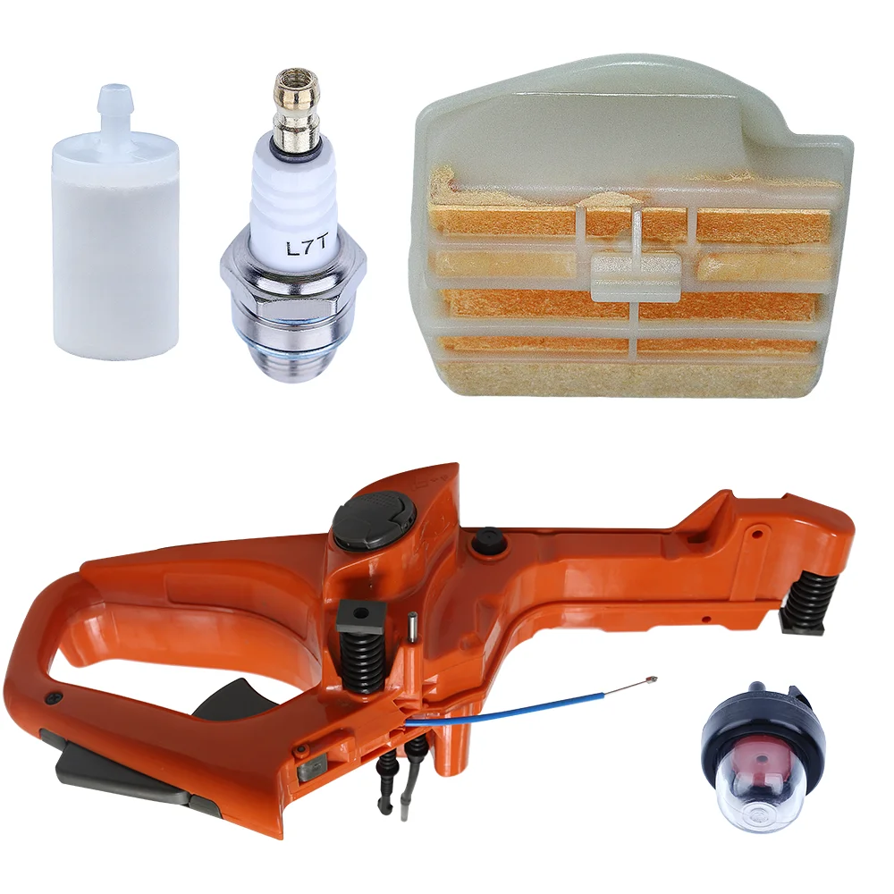 Kit filtro aria candela gruppo serbatoio carburante per Husqvarna 445 450 445E 450E parte sostituire per 525862104 , 544128601 , 577535101