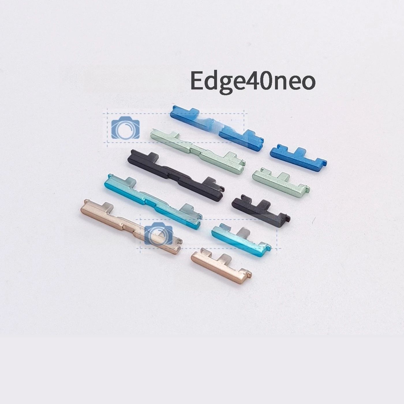 For Moto Edge 40 Neo Power Volume Button On Off Up Down External Side Key Flex Cable Parts