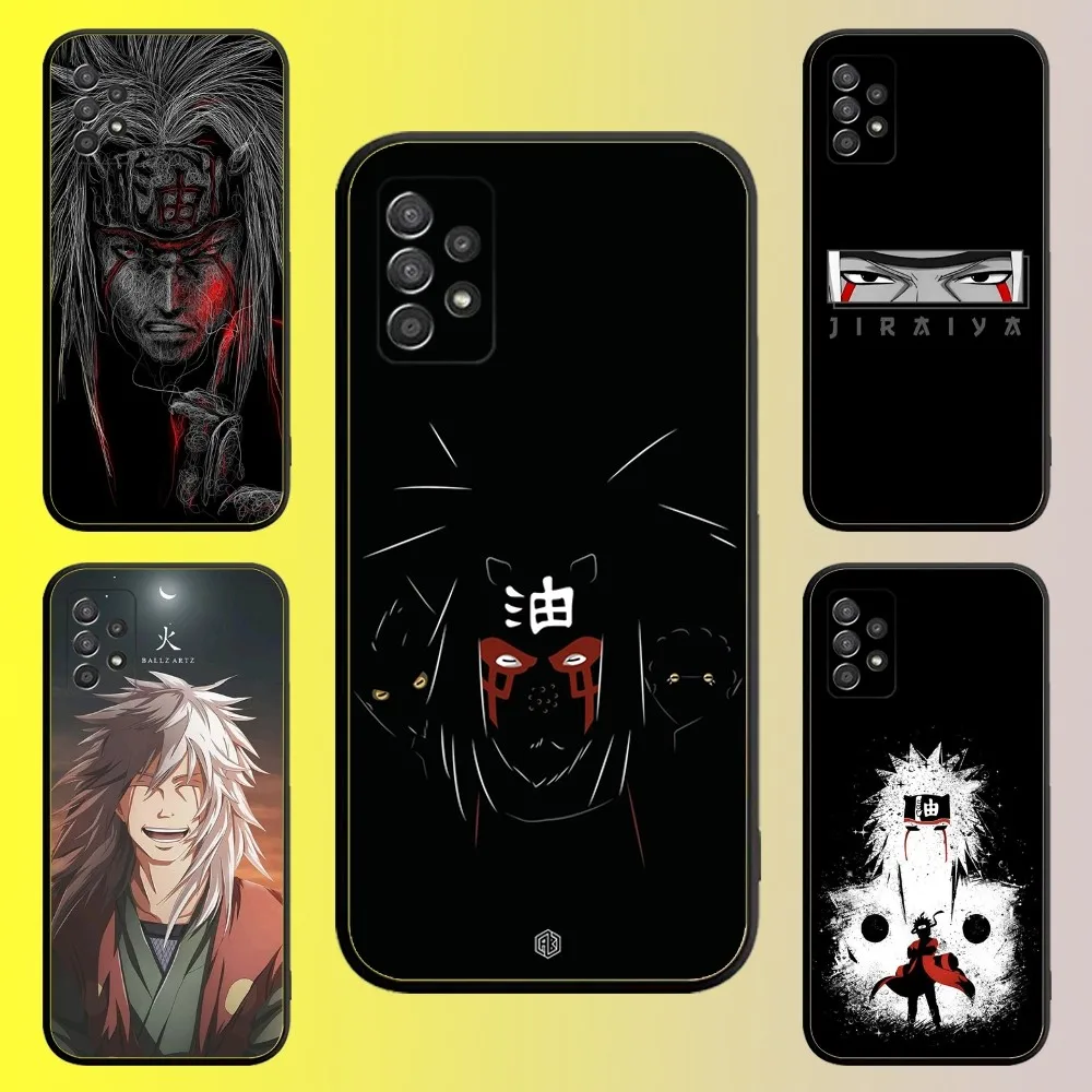 

Anime J-Jiraiya Phone Case For Samsung Galaxy A13,A21s,A22,A31,A32,A52,A53,A71,A80,A91 Soft Black Shell