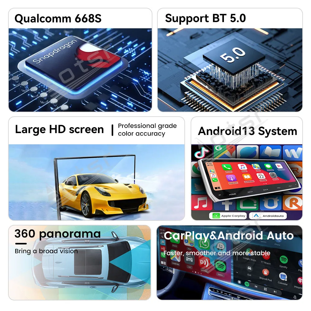 Horizontal Screen Car Radio For BMW 1 Series 2 Series F52 2011-2020 Car Multimedia Video Player GPS Navigation Carplay Unit DSP