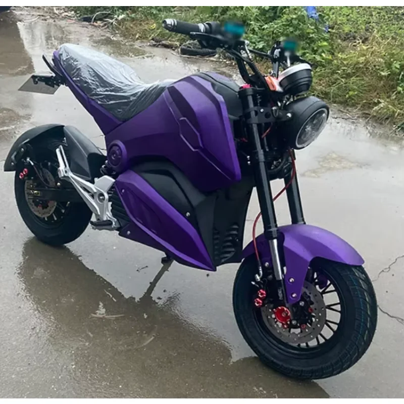 LuyuanEEC Certificate 4000W Electric Motorcycle M3 Simillar With Removable Lithium Battery Chopper Motorcycle Electric Racing Sc