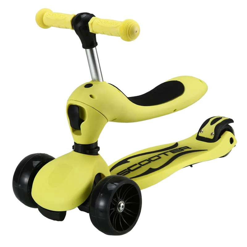 Child Kids Baby Kick Scooter & Balance Bike For Ages 24-72 Months