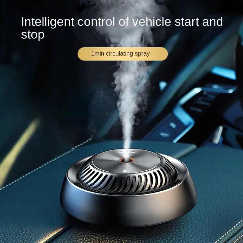 Car Fragrance Diffuser  Mini Usb Portable Essential Oil Diffuser Car Air Freshener Humidifier Electric Waterless Aromatherapy