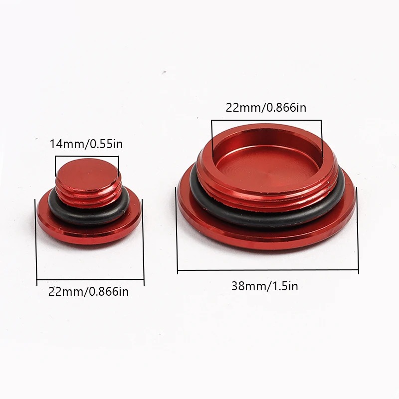 Motorcycle CNC Engine Timing Plugs Bolts Crankcase Cover For Honda CRF150R CRF250R CRF450R CRF230F CRF250L/M CBR600RR 1995-2018