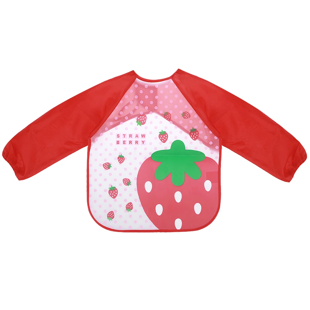 

2 Pcs Waterproof Bib Painting Aprons Art Overalls Work Clothes Cartoon