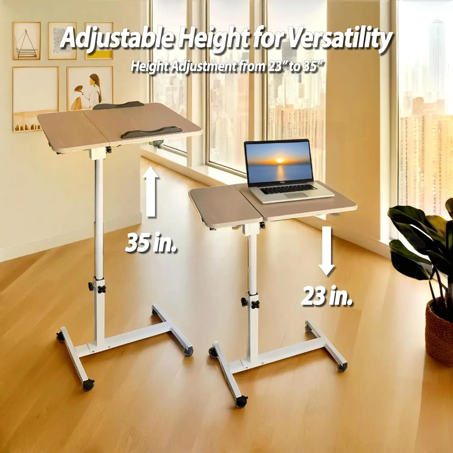 Scrivania Standup Mobile regolabile |