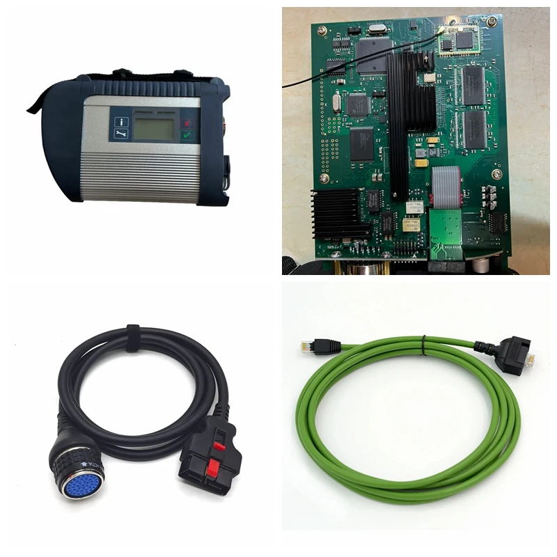 MB STAR C4 SD Doip بروتوكول مدمج C4 برنامج شاحنة السيارة 2023.09 HHTwin أداة تشخيص السيارات WIFI Connect لبنز/مرسيدس