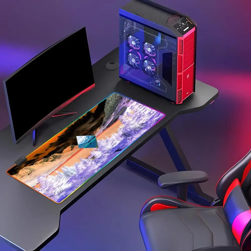 

RJB Geometric Art Large Gaming Mouse Pad Gamer Big Mouse Mat Computer Gaming Locking Edge Keyboard Desk Mice Pads HYBXAXC