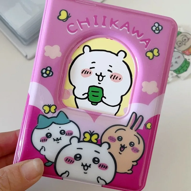 لطيف الكرتون 3 بوصة بولارويد ألبوم صور تشيكاوا تشيكاوا تخزين كتاب قصر واحد شبكة بطاقة كتاب صور صغيرة بطاقة تخزين كتاب