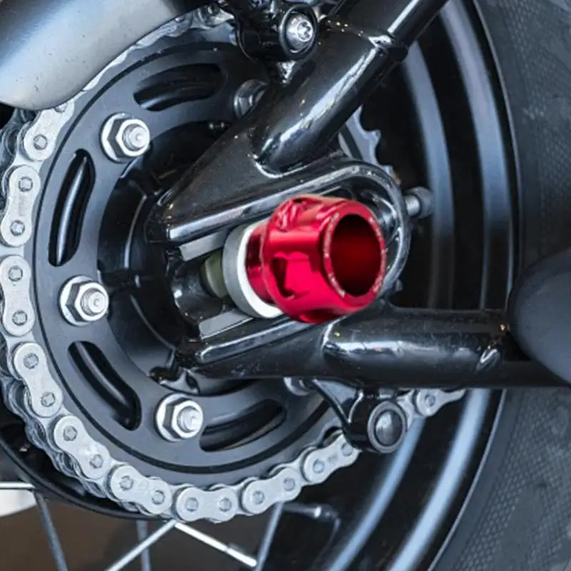 1pair Universal Motorcycle Wheel Protection Crash Pad Motorbike Crash Protectors Alloy Motocross Falling Front Fork Slider Cups