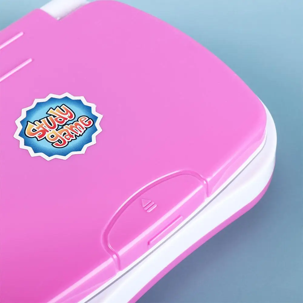 Elektroniczny laptop edukacyjny do nauki języka angielskiego dla dzieci z myszką, zabawka edukacyjna w kształcie laptopa do nauki angielskiego.