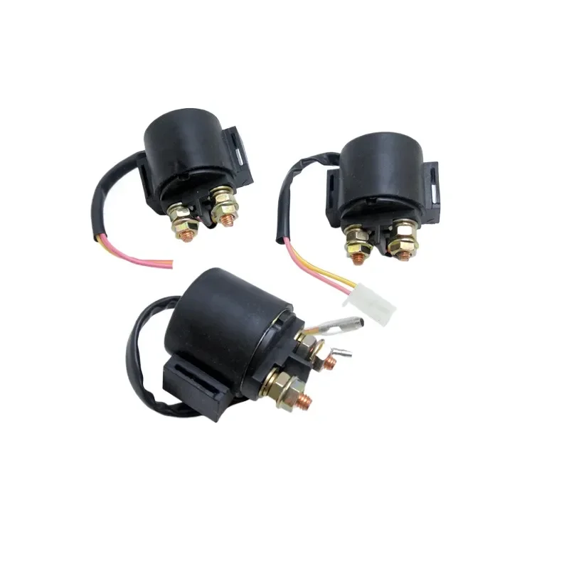 Universal Motorcycle Start Relay for Scooter Moped Compatible with Zongshen Jialing Longxin 125 150cc Engine Electrical Part