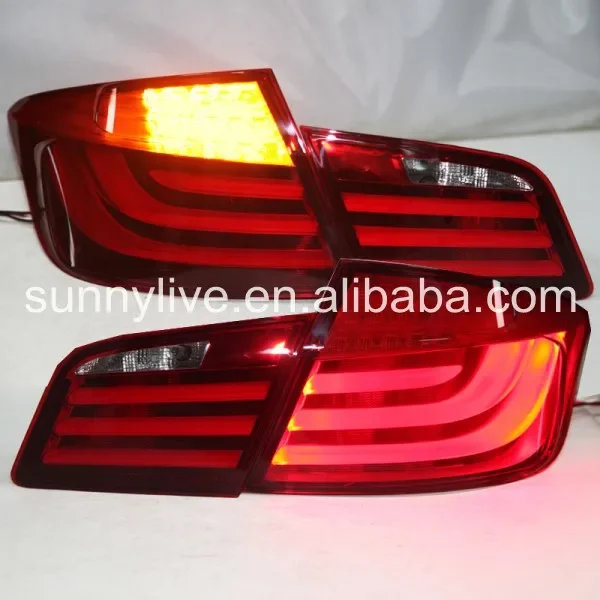 On Sale 010-2013 Year For BMW F10 F18 520 525 530 535i LED Tail Light Rear Lamps WH