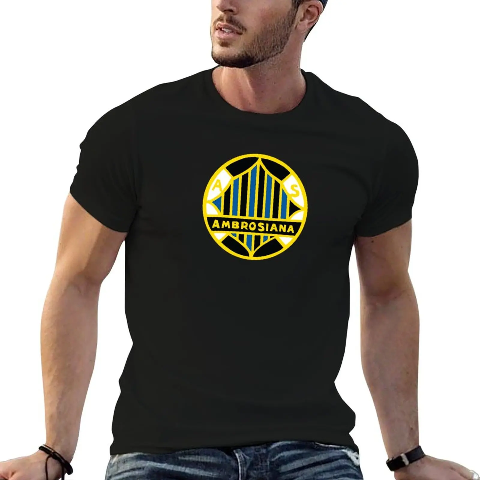 Stemma Inter 1929-31 T-Shirt Soft Casual Short Sleeve Cotton Tee