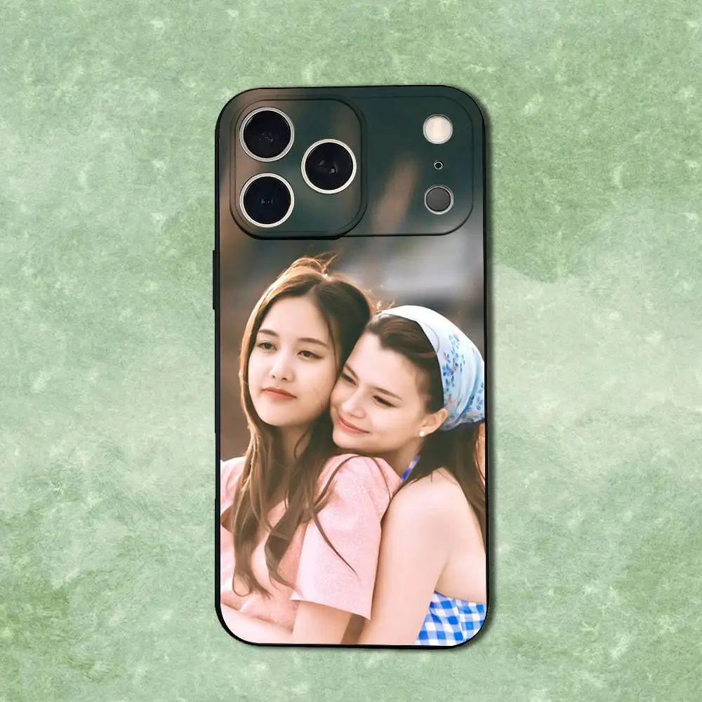 حافظة هاتف Pink T-Theory Freen B-Becky لهاتف iPhone 14,13,17,12,11,16,15,Plus,Pro Max,XS,X,XR,SE,Mini,Soft غطاء أسود من السيليكون