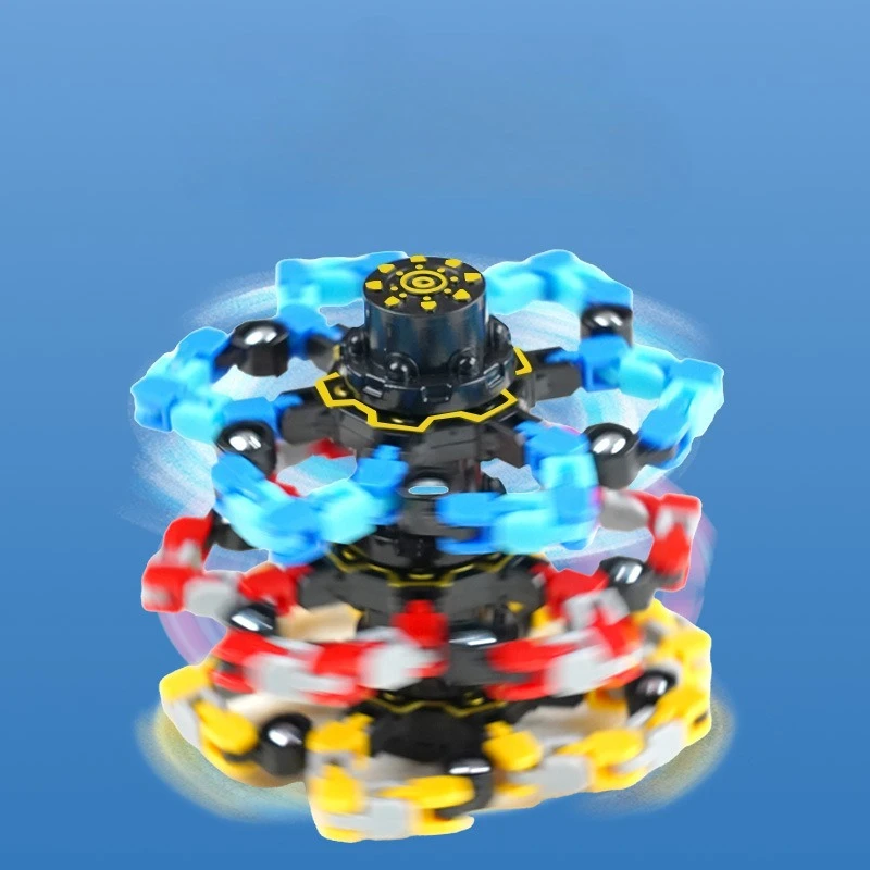 Kinder Verformt Fidget Spinner Kette Spielzeug Für Kinder Widerstand Hand Spinner Vent Spielzeug Erwachsene Geschenk