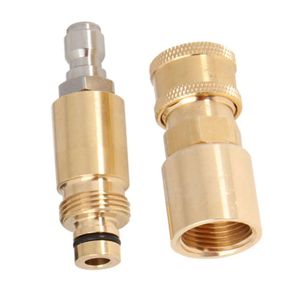 

Quick Connect Hose Adapter High Pressure Connector Quick Connector User Friendly Hose Connector Adapter Cleaner