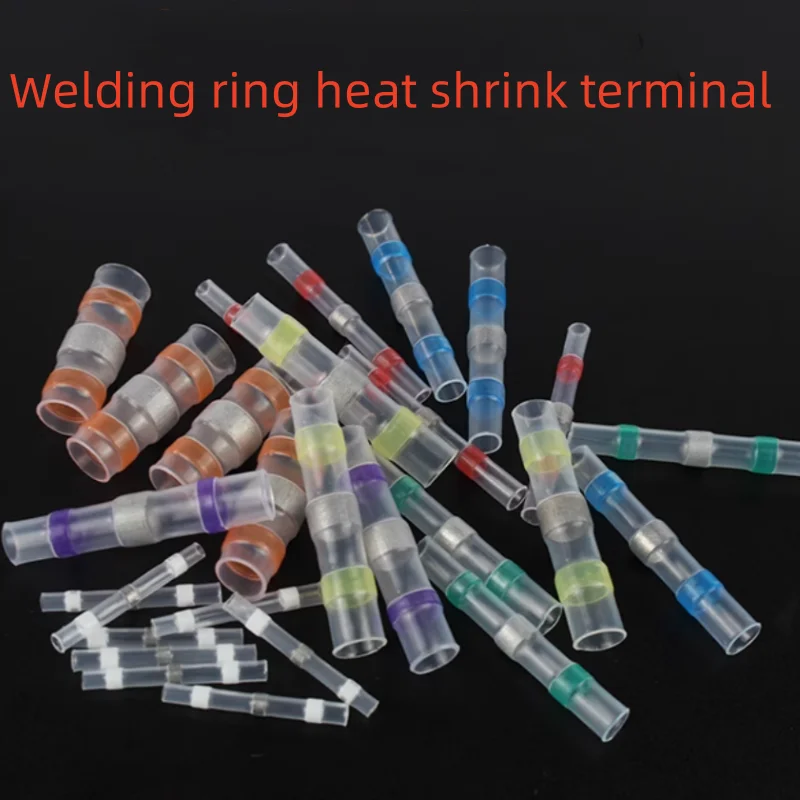 Welding ring heat shrink terminal, IP67 waterproof, electrical equipment connection heat shrink tubing, wire connection terminal