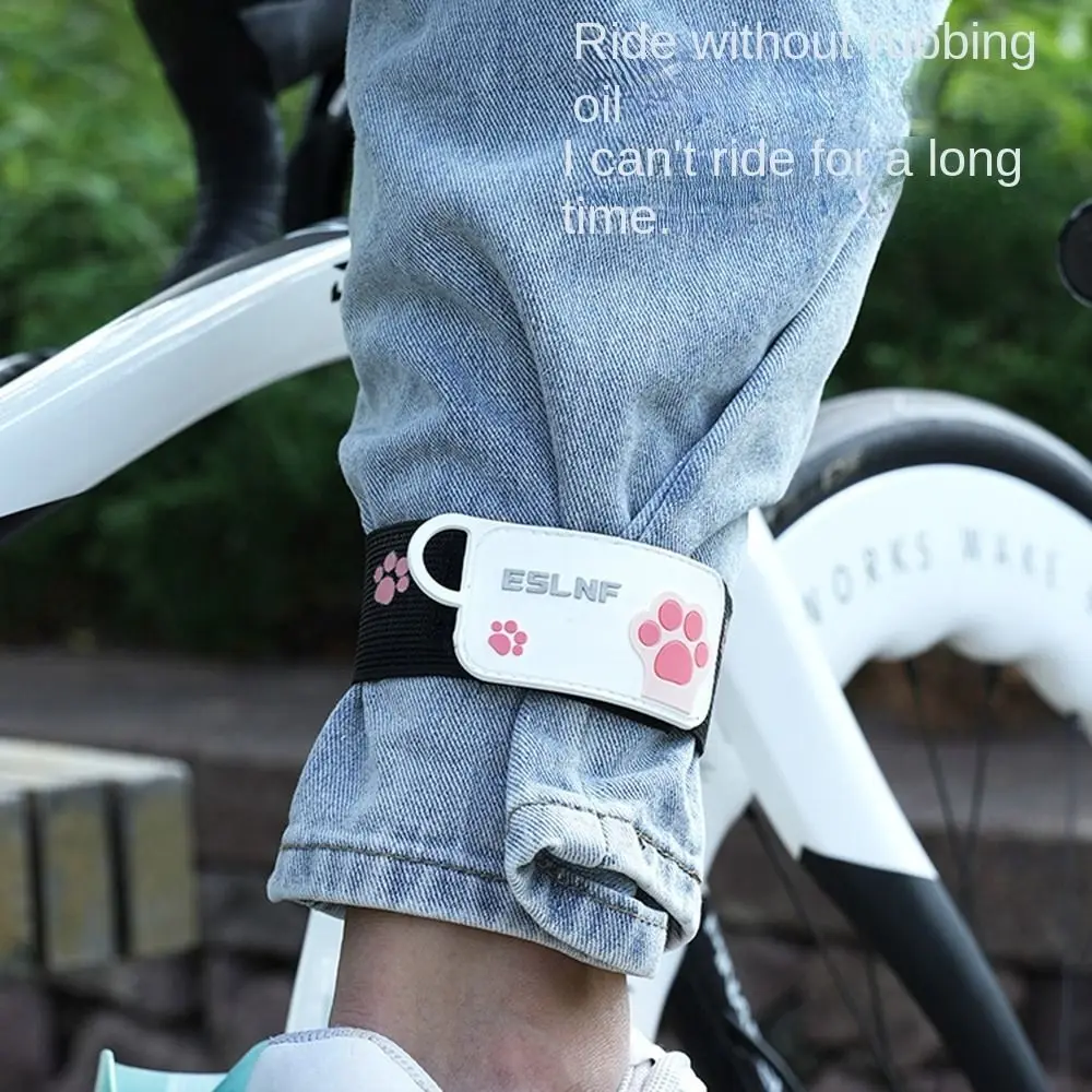Elastic Adjustable Ankle Bands Stretchable Anti-dirty Bicycle Ankle Leg Strap Wrist Band Comfortable Cycling Pants Strap