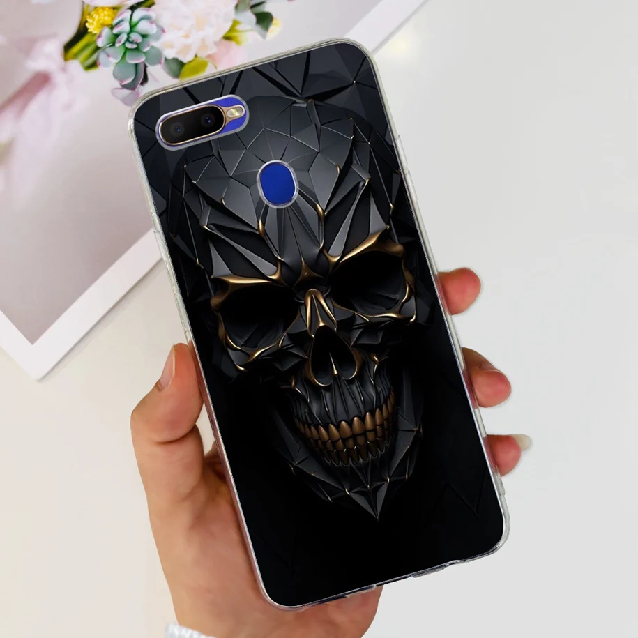 For Oppo A5s AX5s Case Cute Cartoon Panda Back Cover Soft Silicone Phone Case For Oppo A12 A7 AX7 Bumper Oppo AX5s OppoA5s Funda image 3
