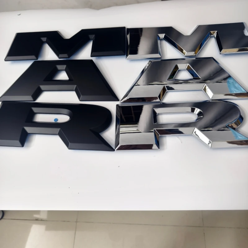 1 قطعة كبيرة تصفيف السيارة ABS شواء شارة Emble ل 2500 1500 اكسسوارات السيارات