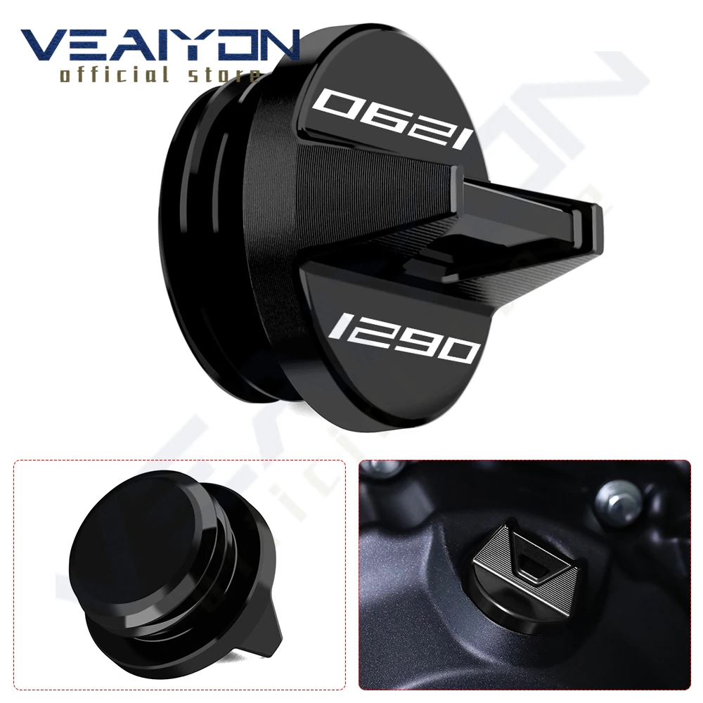 

For 1290 Super Duke R/RR/GT 1290 Super Adventure R/S Motorcycle Accessories M24*3 Engine Oil Cap Plug Filler Nut Cover Cap
