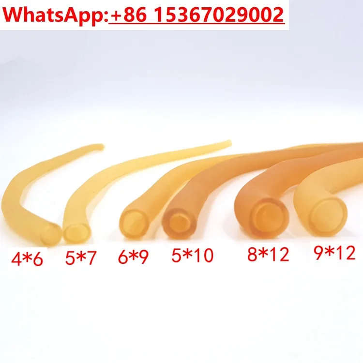 L'intero pacchetto! Tubo in lattice, laccio emostatico, tubo/banda in gomma 4 6 5 7 6 9 8 * 12