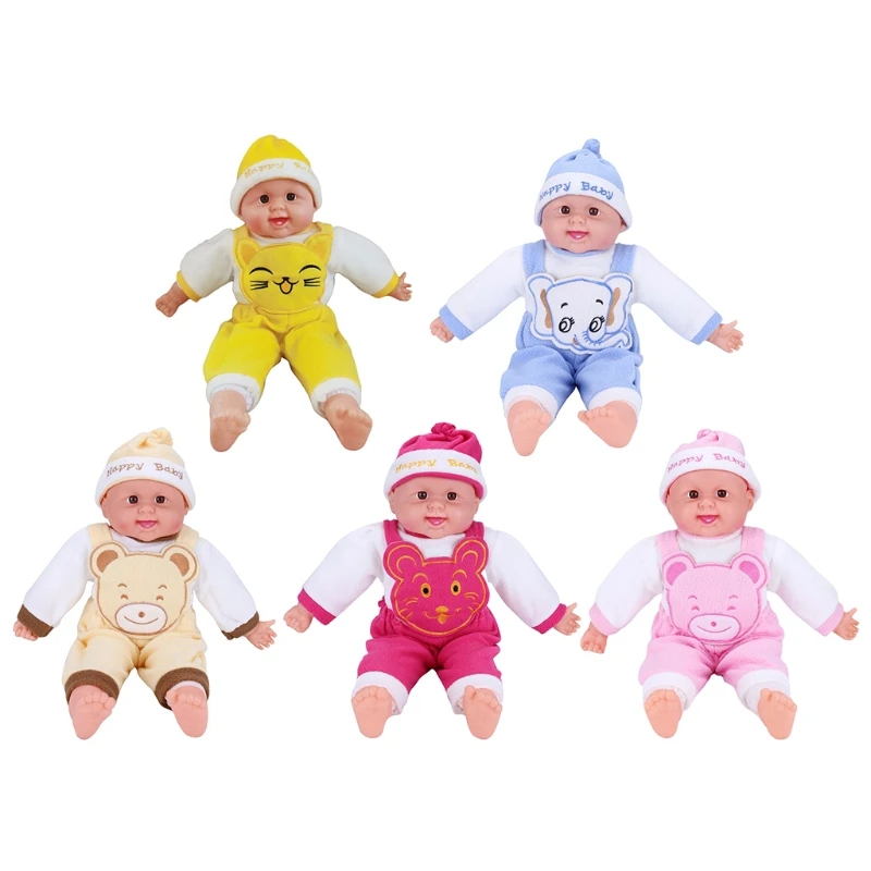 20in Baby Girl for Doll Lifelike Reborns for Doll Birthday Gift Real & Soft Touching Heavy Weight with Laughing Face Clo