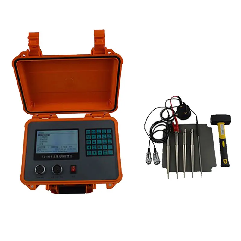 

TJ-4114 NDT Non Nuclear Soil Density Gauge Soil EDG Electric Soil Compaction Testing Equipment