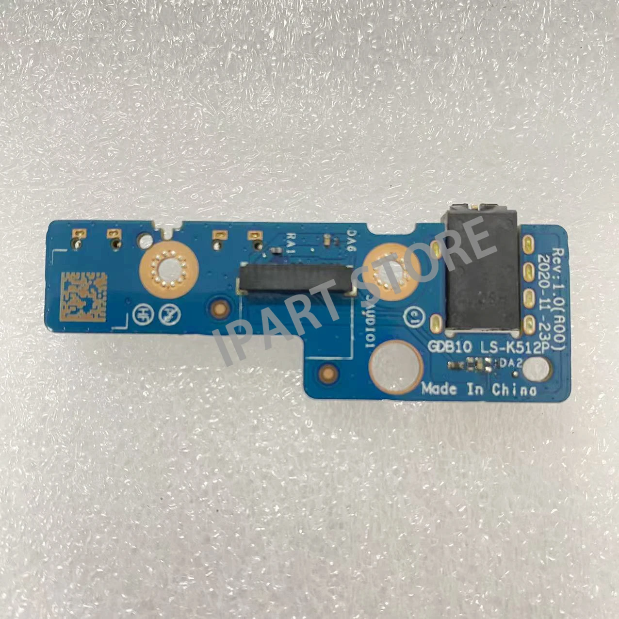 

For DELL Latitude 3120 Audio Button Board With GDB10 LS-K512P Rev:1.0 T0767 Original 100% Tested