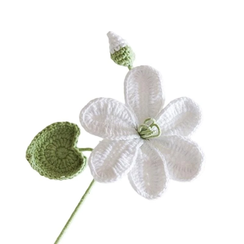 

Вязаный вручную цветок тунгового дерева для украшения центрального украшения свадебного стола 15UB