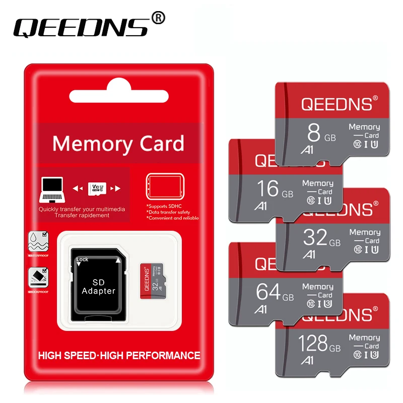 TF Card Micro Mini SD Card Class10 8gb 16gb 32gb 64gb flash drive memory card 128gb 256gb 512gb cartao de memoria per smartphone