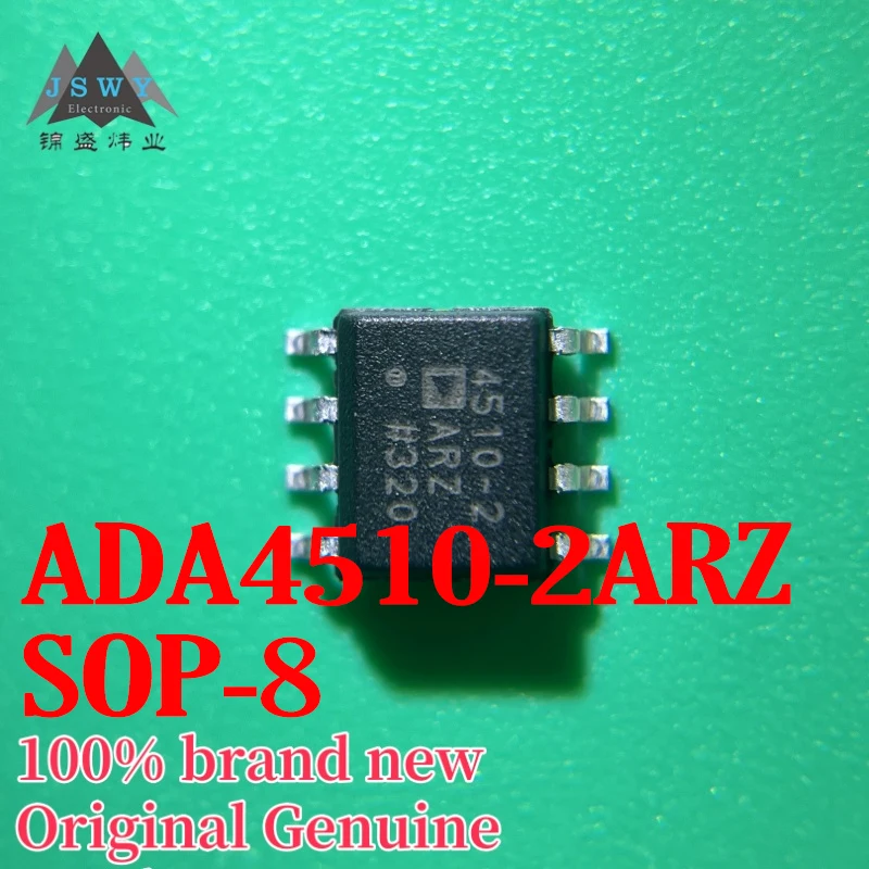 

(1/5 piece) ADA4510-2ARZ Operational Amplifier, Silkscreened 4510-2 SOP-8, Brand New Original, Free Shipping