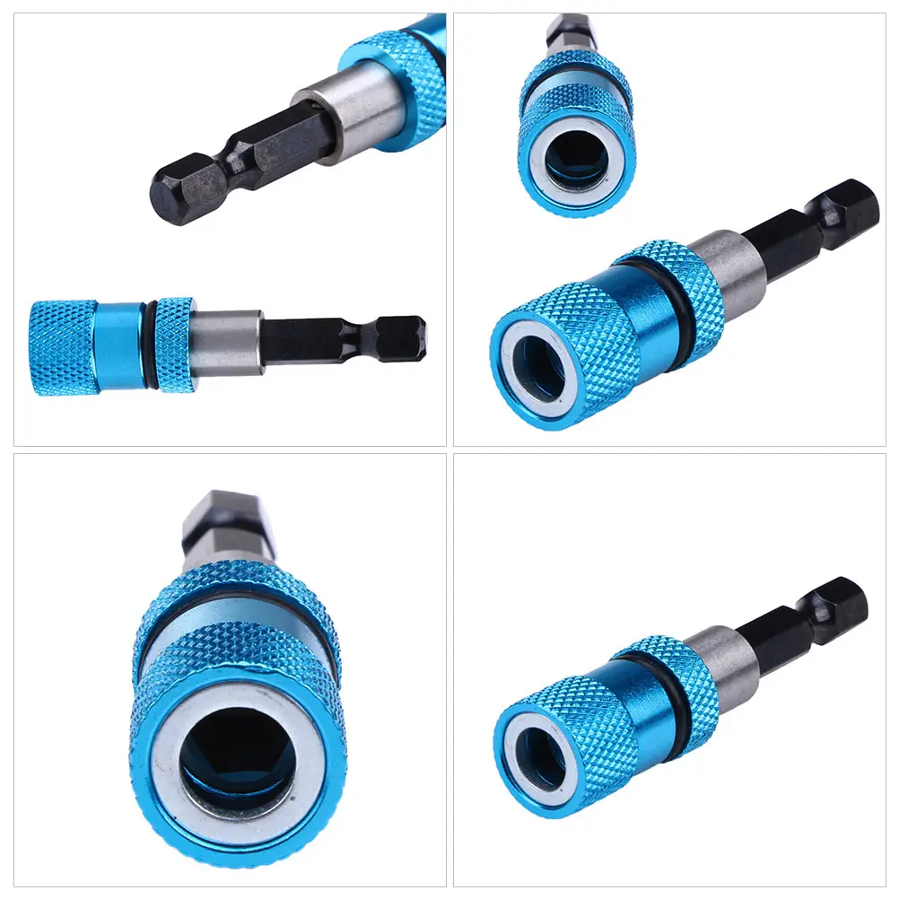 

Magnetic Bit Holders Drill Extension Bar Power Screwdrivers Socket Adapter Electric Pneumatic Tools Accessories Stainless Steel