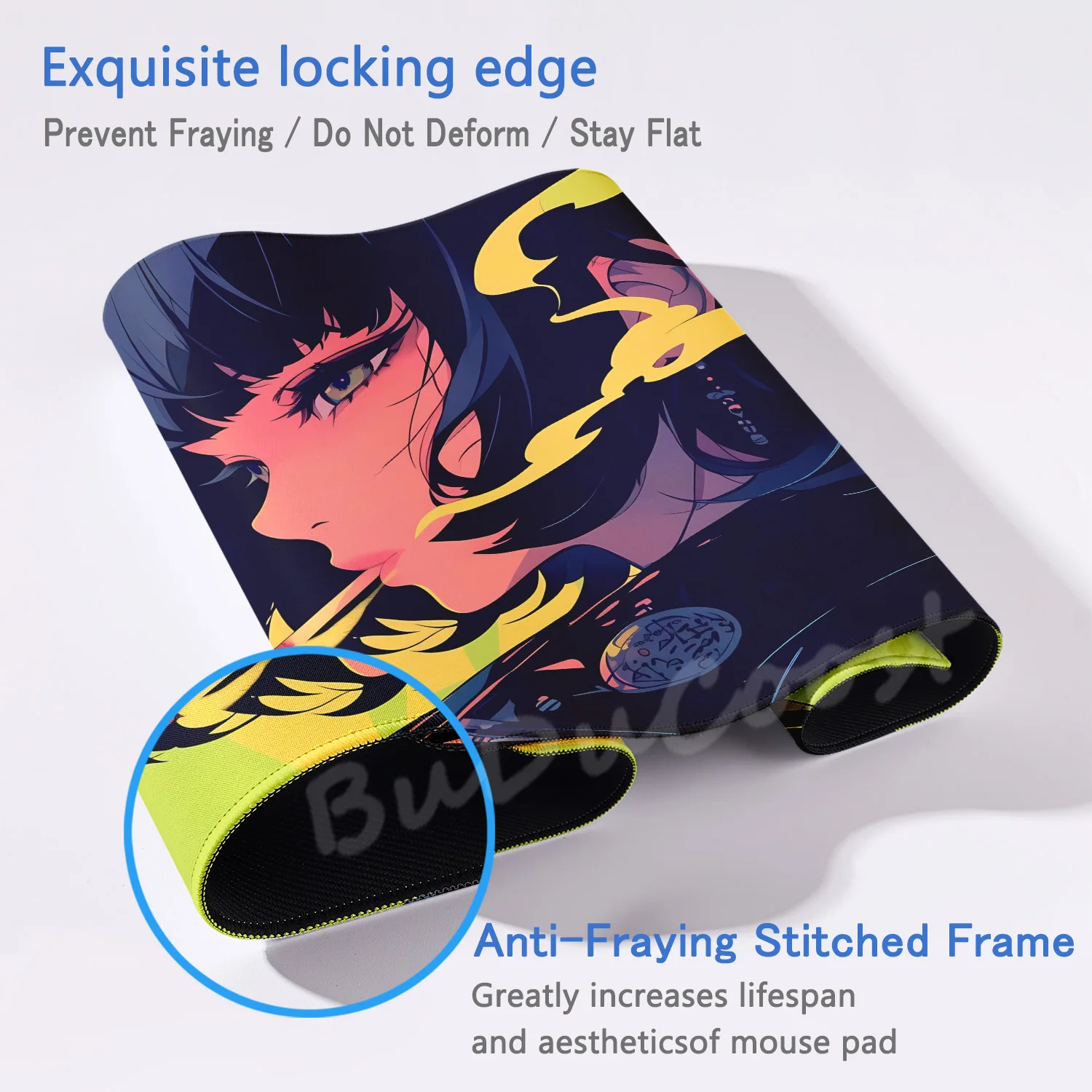 Large Cigarette Girl Game Mousepad Gamer Mouse Pad Gaming Speed Keyboard Pads XXL Rubber Desk Mat Laptop Table Carpet Mousemat