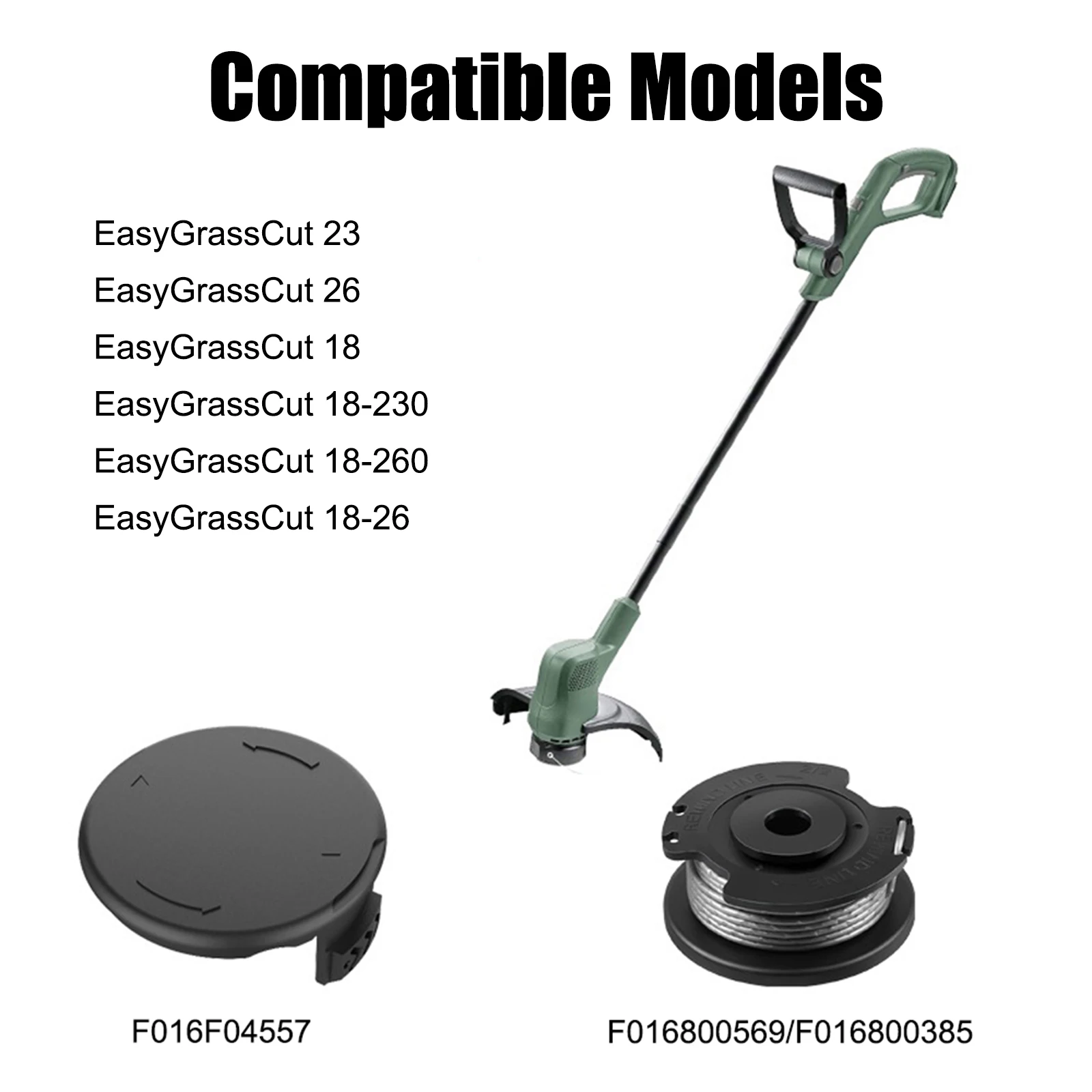 エンボス加工、ストリマー交換、アート23 sl、アート26、23-28 sl、f016800385、1スプール1キャップ用のストリングトリマースプールライン