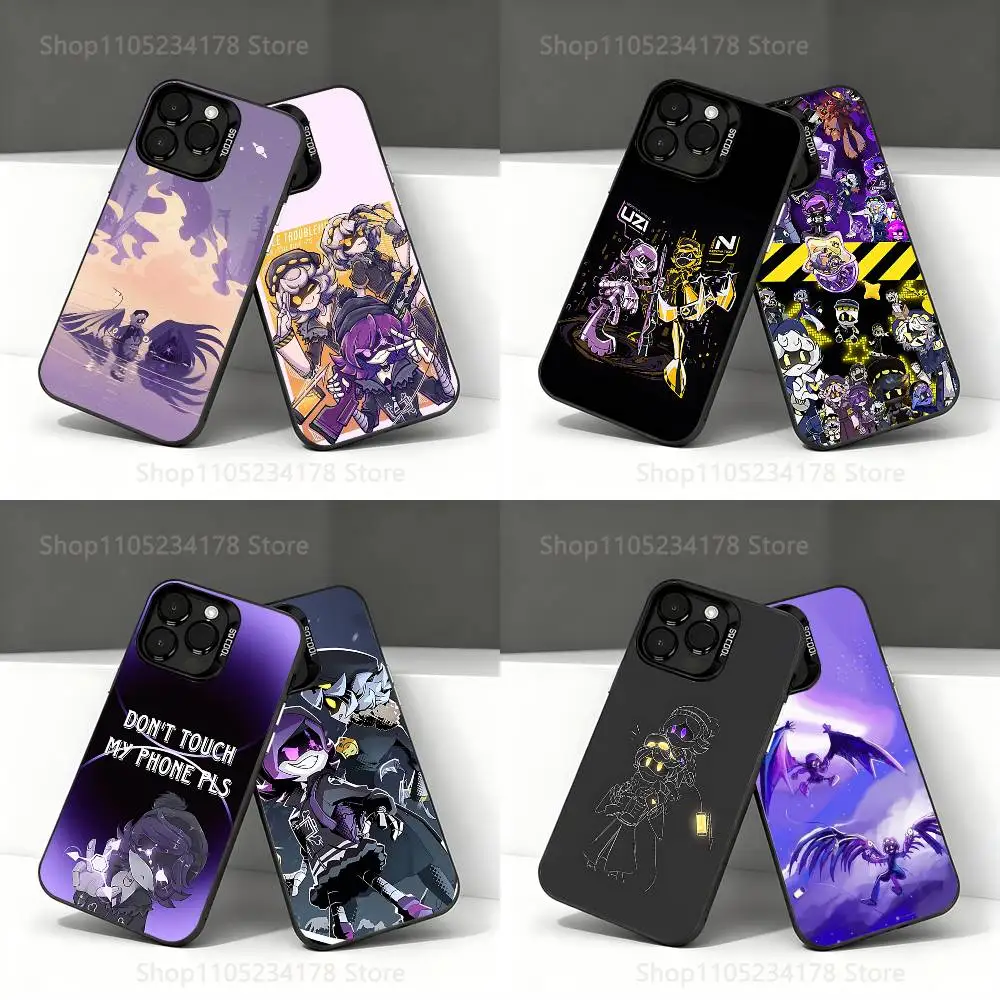 

Phone Case For iPhone 17,16,15,14,13,12,11,Pro,Max,Plus,E,Air,Mini M-Murder Drones UZI Anti Fall Black Bumper