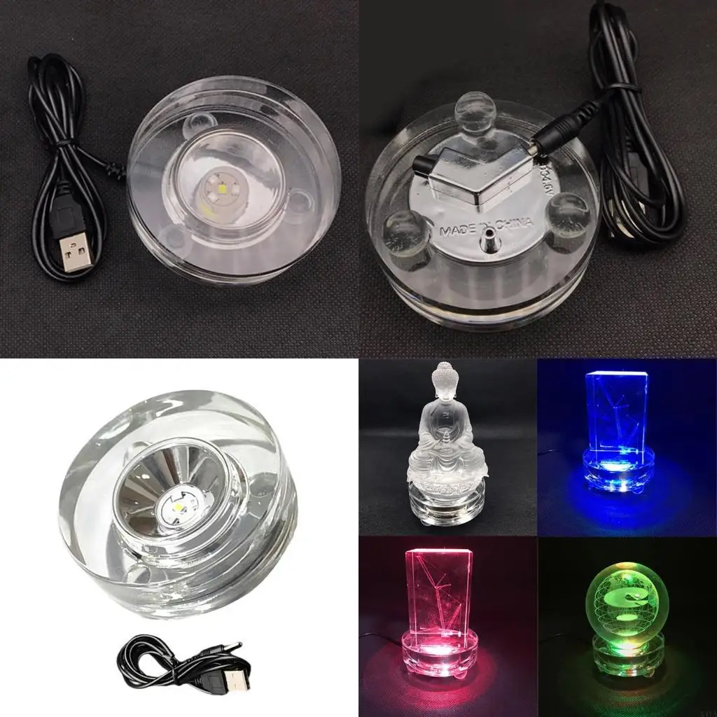 

X4ya Shatterprense Abs Ollumined Base с регулируемыми режимами освещения для источников мощности USB для целей отображения