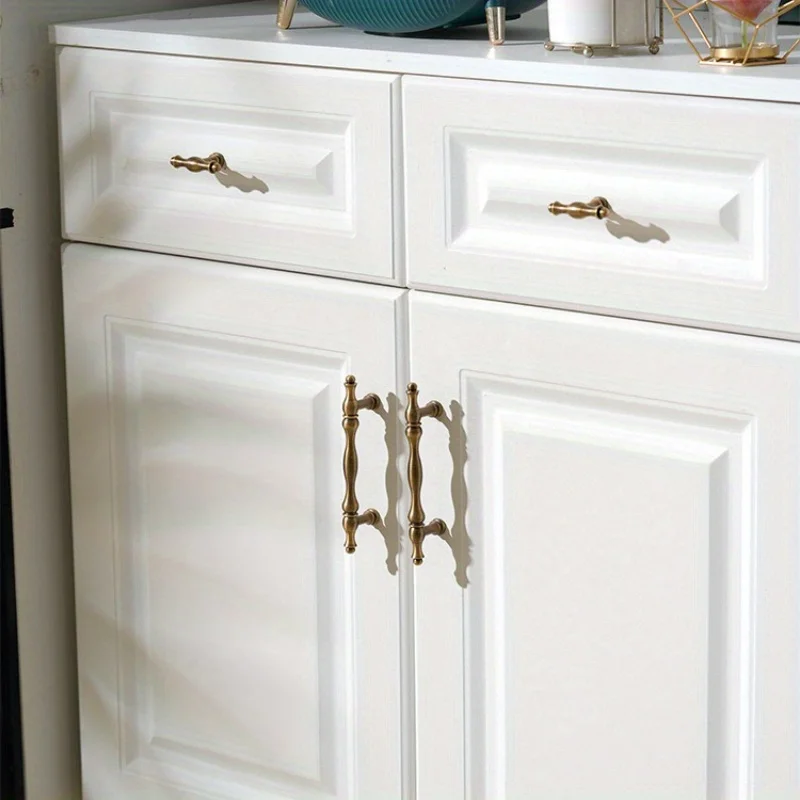 1pcs Retro ภาษาฝรั่งเศสคําตู้จับ Creative สไตล์อเมริกันตู้ประตูส่วนบุคคลเสื้อผ้าตู้ประตู Handles