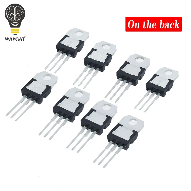 LM317T L7805 L7806 L7808 L7809 L7810 L7812 L7815 L7818 L7824 Transistor Assortment Kit 10value 50PCS Voltage Regulator Box
